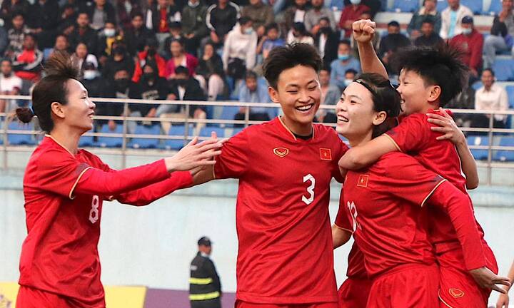 Đội tuyển nữ Việt Nam giành quyền vào vòng loại thứ 2 Olympic Paris 2024