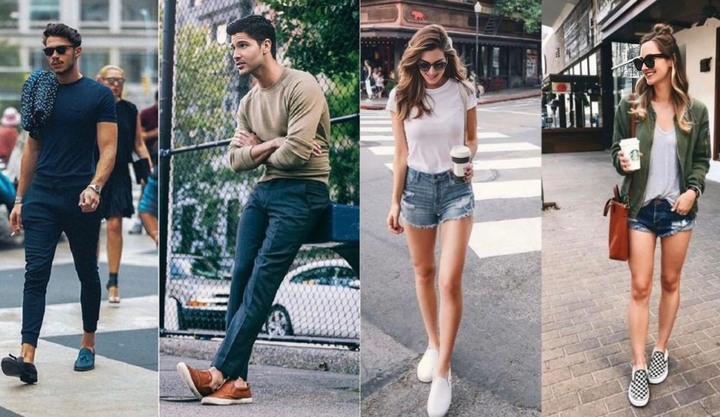 Cách phối đồ với giày lười cực chất cho mùa hè
