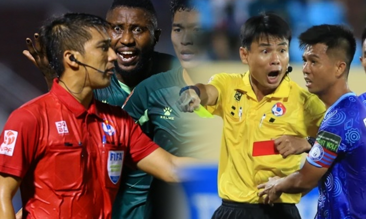 Trọng tài Việt mắc lỗi liên tục từ giải Hạng Nhất đến V-League 