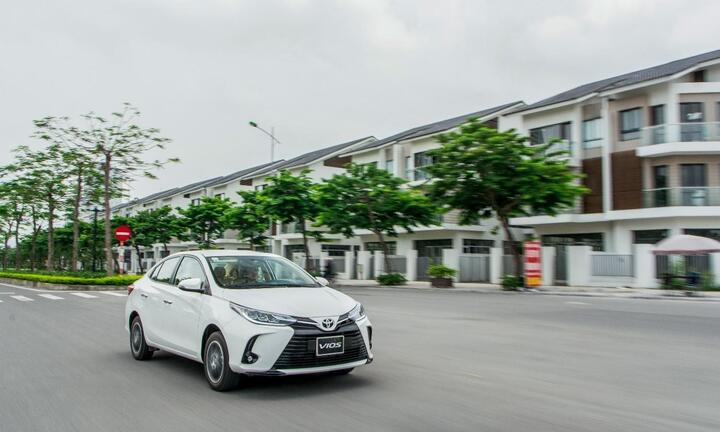 Toyota Vios - Xe 'quốc dân' thêm ưu đãi lớn trong tháng 4
