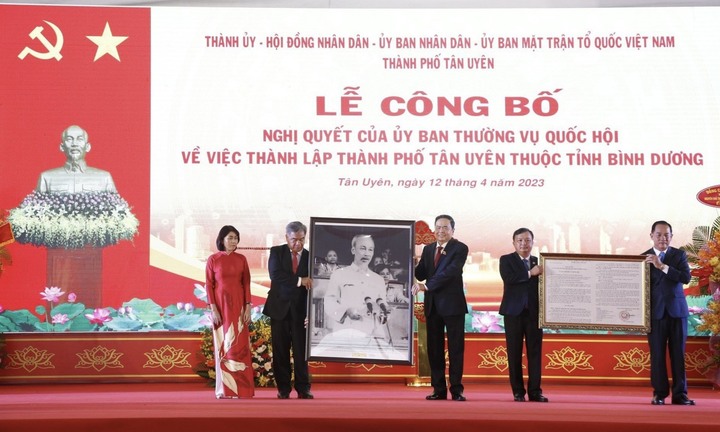 Bình Dương có thêm một thành phố
