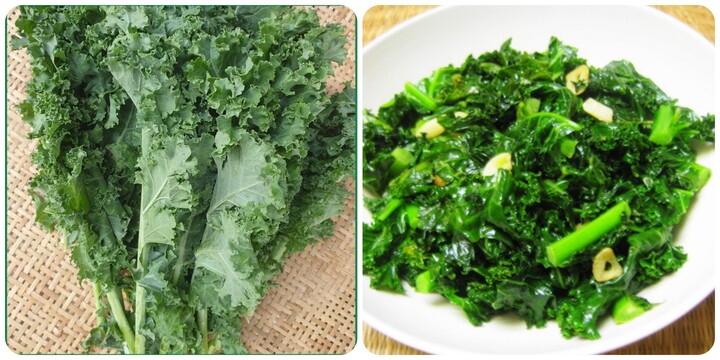 Những lợi ích tuyệt vời của cải kale đối với sức khỏe