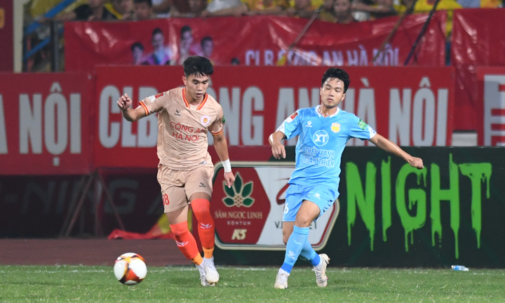 Trực tiếp bóng đá CLB Công an Hà Nội 4-0 Nam Định: Văn Phương lập công