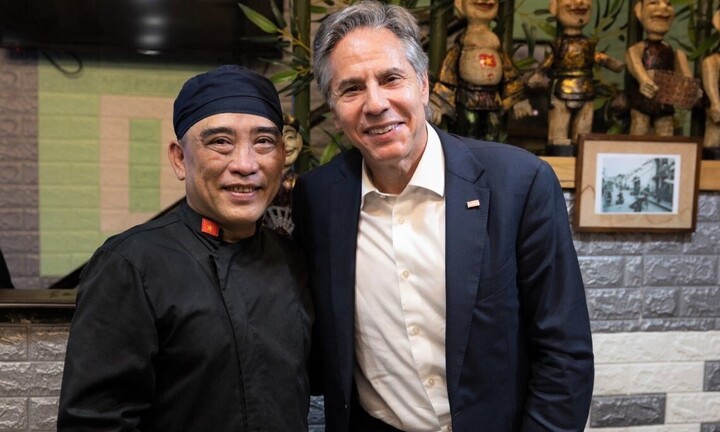 Ngoại trưởng Mỹ Blinken khen ngợi ẩm thực Việt Nam