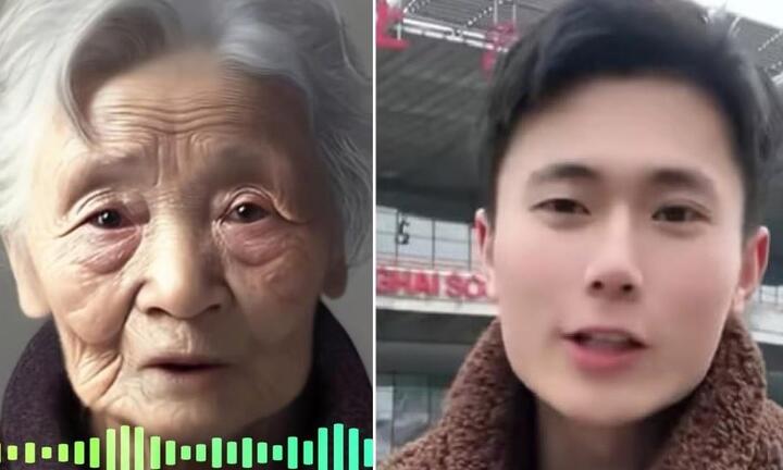 Cháu 'hồi sinh' bà đã mất nhờ AI gây bão mạng ở Trung Quốc