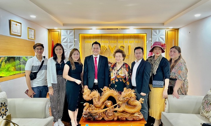 VSJ tiếp đón đoàn lãnh đạo Tập đoàn Trang sức Pranda, Thái Lan