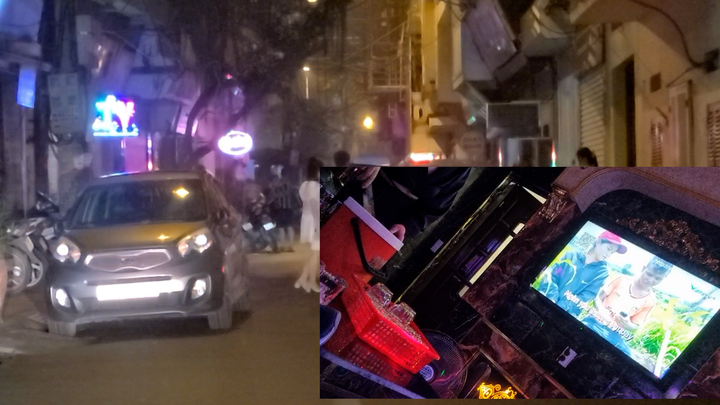 Núp bóng quán ăn, phố karaoke ở Hà Nội hoạt động thâu đêm