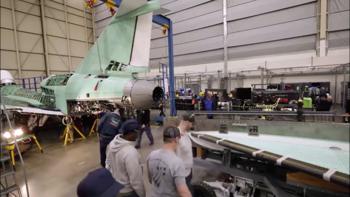NASA lắp đặt cụm đuôi máy bay siêu thanh 1.500 km/h
