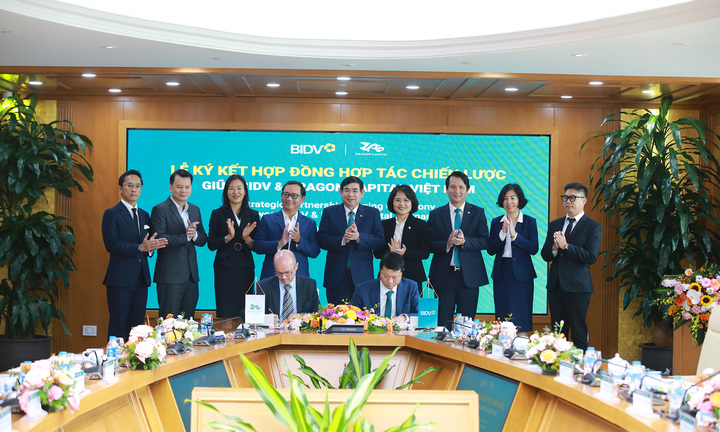 BIDV hợp tác chiến lược với Dragon Capital Việt Nam 