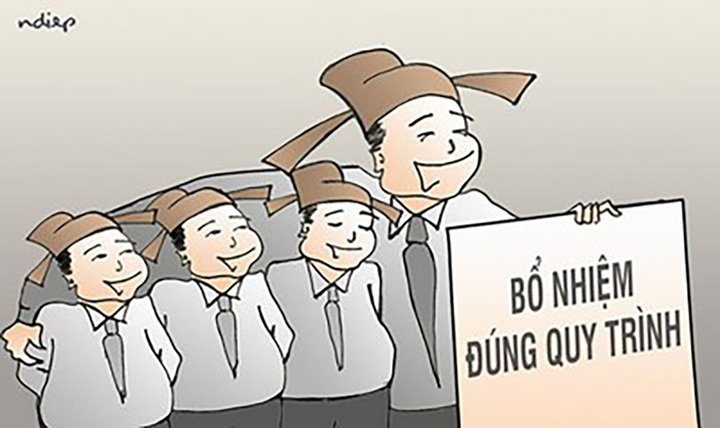 Cán bộ 'ngồi nhầm ghế': Cần xử lý người tiến cử, người làm công tác tổ chức