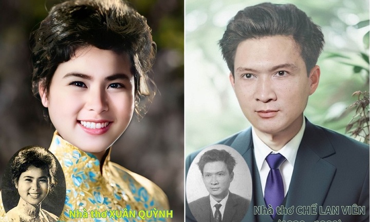 Con trai nhà thơ Xuân Quỳnh ngỡ ngàng khi xem ảnh phục chế mẹ bằng AI