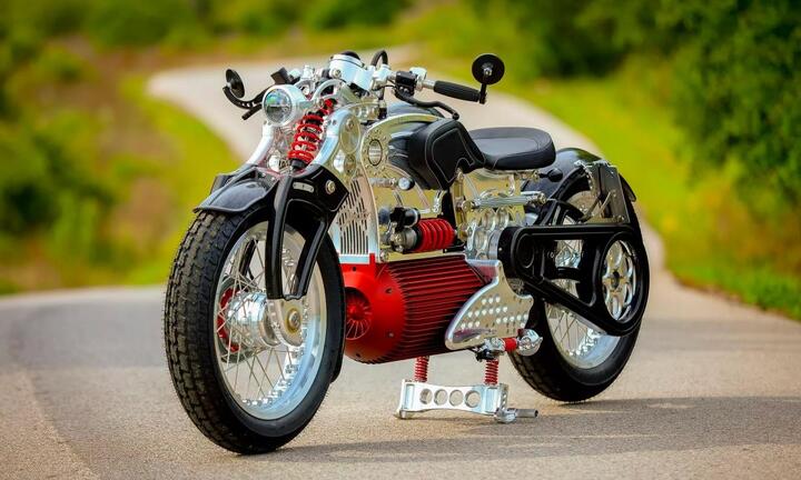 Chiêm ngưỡng siêu mô tô điện Curtiss The 1 chạm ngưỡng 2,8 tỷ đồng