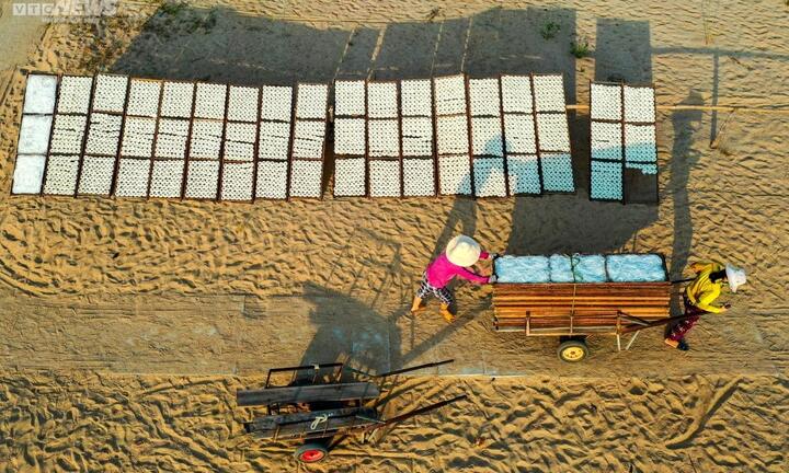 Kỳ công nghề làm bún Song Thằn tiến vua ở Bình Định