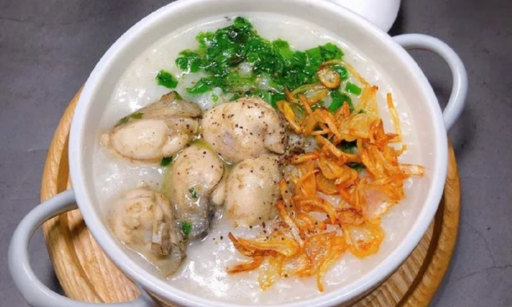 Cháo hàu sữa Quảng Ninh, thưởng thức một lần là mê cả đời