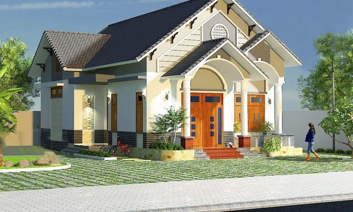 Gợi ý 10 mẫu nhà cấp 4 gác lửng 200 triệu đơn giản