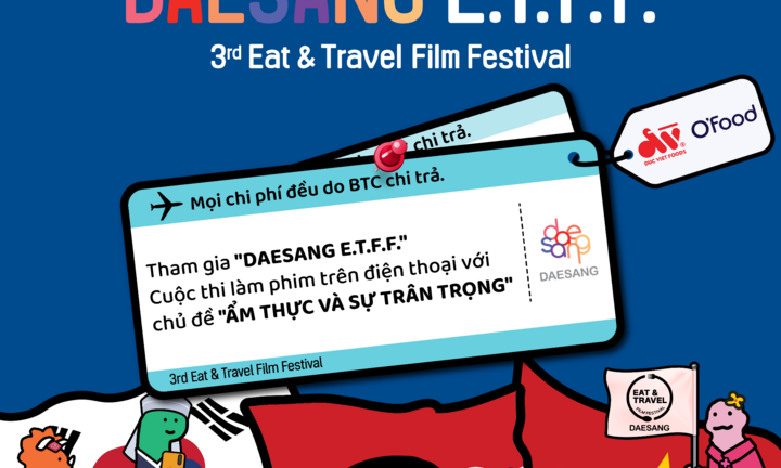 Daesang tài trợ chương trình Eat & Travel 2023