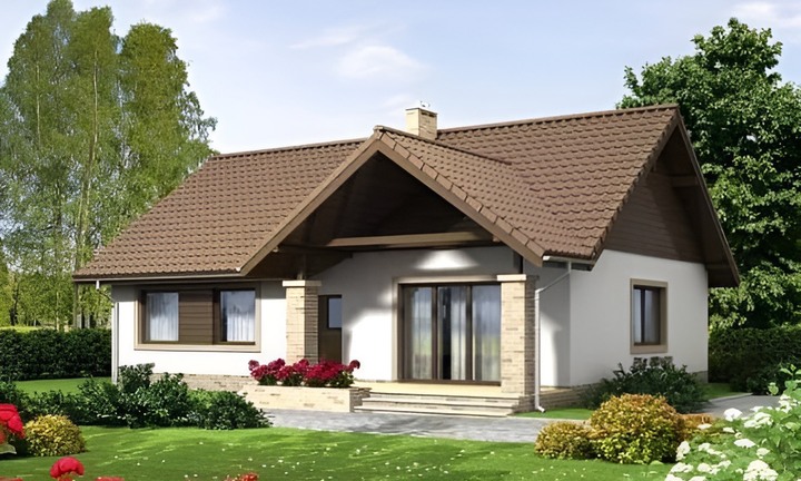 Những mẫu nhà cấp 4 có 3 phòng ngủ 300 triệu phổ biến ở nông thôn