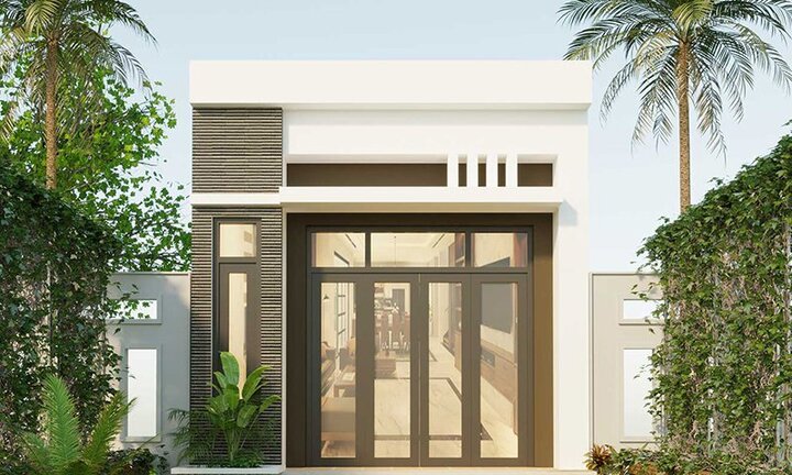 Mẫu nhà cấp 4 gác lửng giá 200 triệu vừa rẻ, vừa đẹp