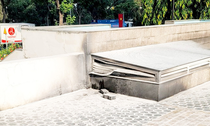 Bắt giữ nghi can đổ xăng đốt chung cư ở TP.HCM