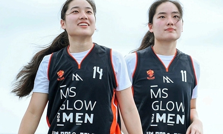 Chân dung chị em song sinh giúp bóng rổ Việt Nam làm nên lịch sử ở SEA Games 32