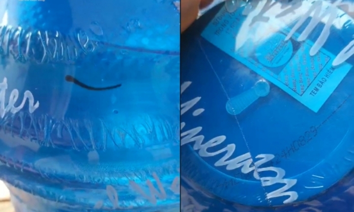 Đỉa ngoe nguẩy trong bình nước còn nguyên tem: Bộ Y tế yêu cầu làm rõ