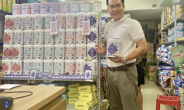 Sữa nhập khẩu 100% từ Đan Mạch đã có mặt tại Việt Nam