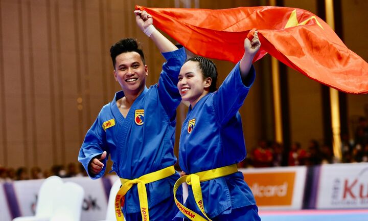 VĐV Việt Nam dập xương sườn vẫn giành HCV SEA Games 32