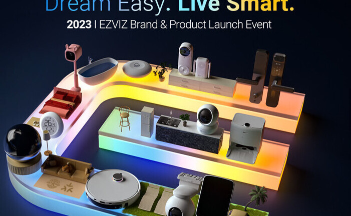 EZVIZ tiếp tục hoàn thiện giấc mơ smart home với dải sản phẩm mới ra mắt 2023