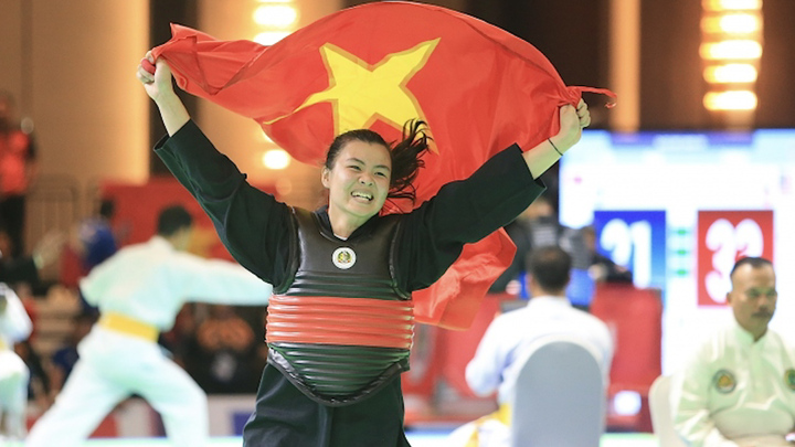 Bị trừ 10 điểm ở chung kết, nữ võ sĩ Việt Nam vẫn giành HCV SEA Games 32