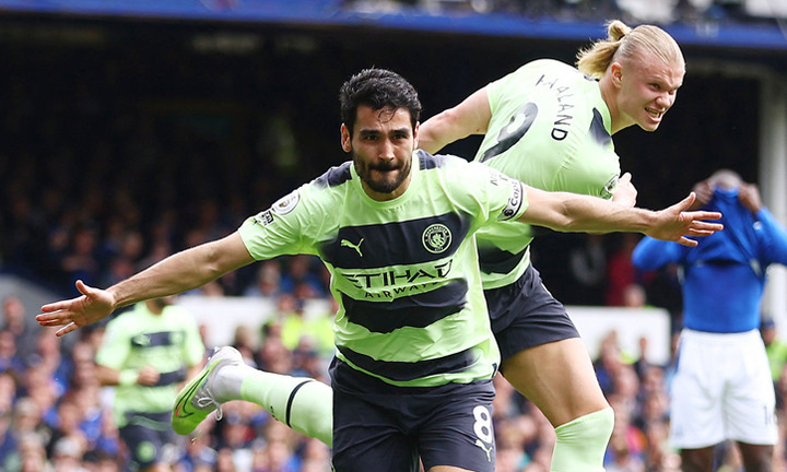 Hạ Everton, Man City tiến gần chức vô địch Ngoại hạng Anh