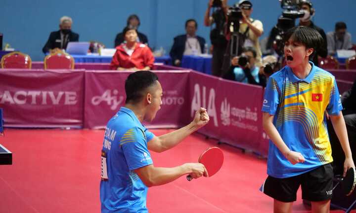 Mai Ngọc - Anh Hoàng làm rạng danh lò đào tạo bóng bàn Hà Nội T&T