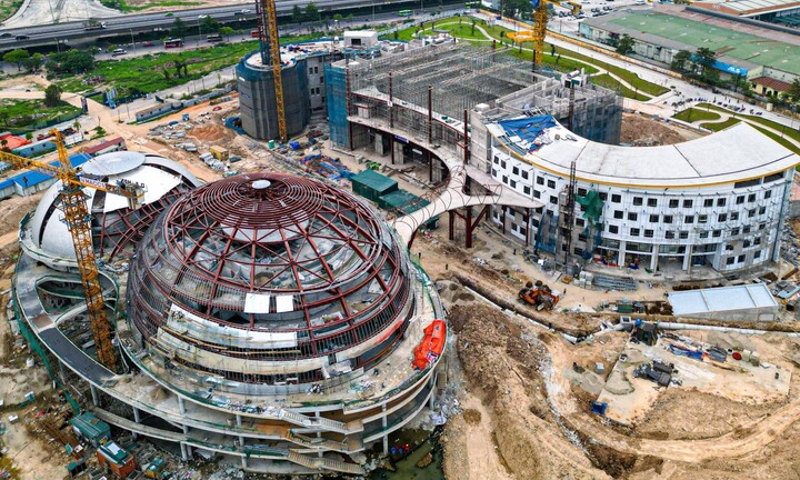 Sau 2 năm thi công, dự án Cung Thiếu nhi nghìn tỷ ở Hà Nội giờ ra sao?