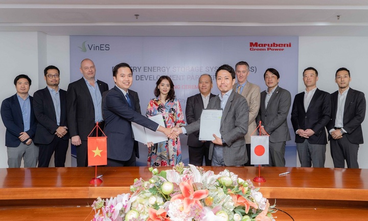 Vines và Marubeni hợp tác thúc đẩy sử dụng hệ thống pin lưu trữ năng lượng