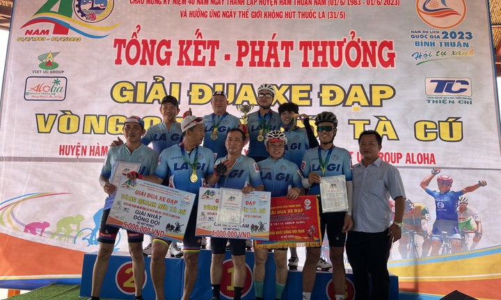 Bình Thuận: 120 vận động viên dự giải đua xe đạp vòng quanh núi Tà Cú