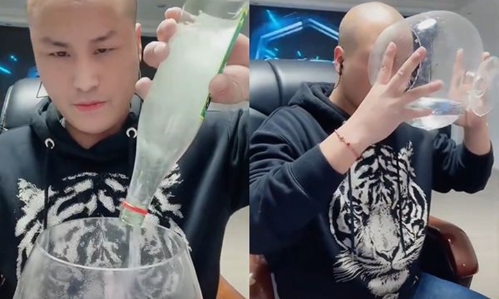 Livestream khoe tửu lượng như thần, chàng trai thực sự 'về cõi tiên'