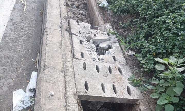 Hơn 200 tấm đan mương thoát nước hầm chui cửa ngõ TP.HCM bị đập phá