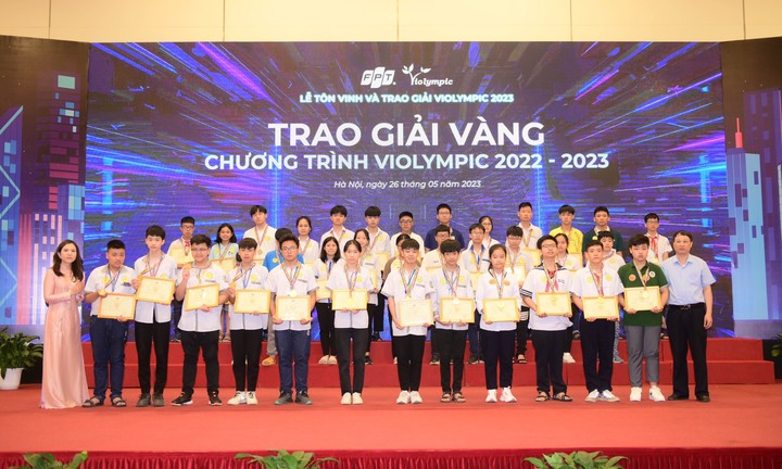 Vinh danh hơn 21.000 học sinh đạt giải toàn quốc tại sân chơi Violympic