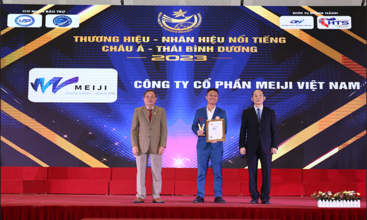 Sơn Meiji: Top 10 Thương hiệu - Nhãn hiệu nổi tiếng Châu Á - Thái Bình Dương