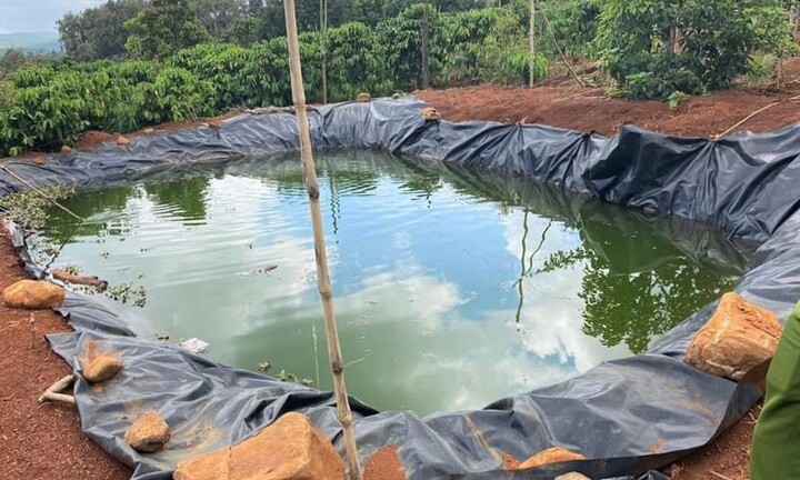 2 bà cháu ở Đắk Nông tử vong dưới hồ tưới