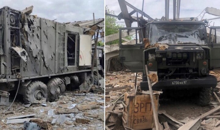 Hệ thống HIMARS của Ukraine phá hủy xe chỉ huy S-400 Nga?