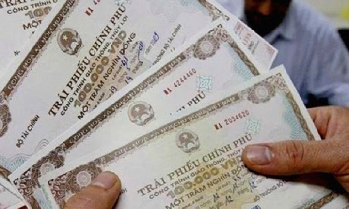 Lãi suất huy động trái phiếu Chính phủ giảm tháng thứ 3 liên tiếp