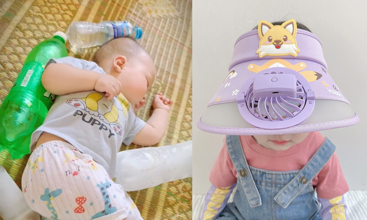 Bật cười với muôn vàn chiêu thức chống nóng của cộng đồng mạng