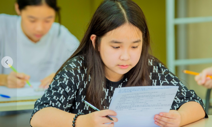 Sai sót trong đề Toán thi vào lớp 6, trường Marie Curie nói 'do lỗi in ấn'