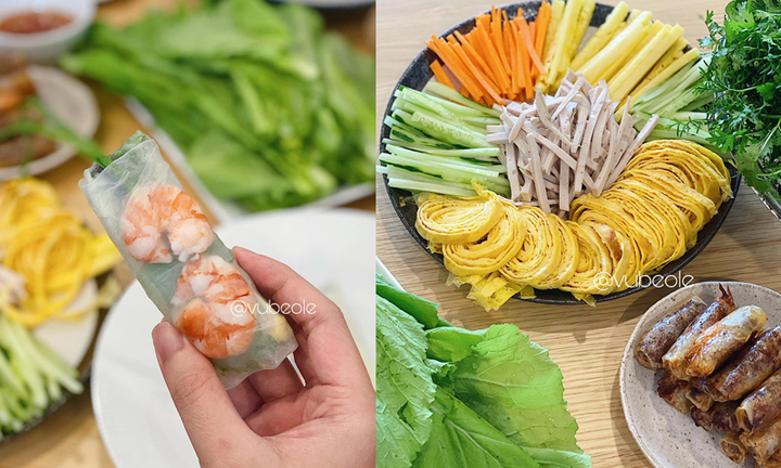 Công thức làm món gỏi cuốn giải nhiệt ngày hè siêu ngon