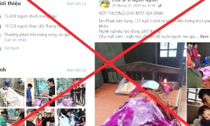 Đăng thông tin hoàn cảnh khó khăn, kêu gọi quyên góp tiền rồi chiếm đoạt