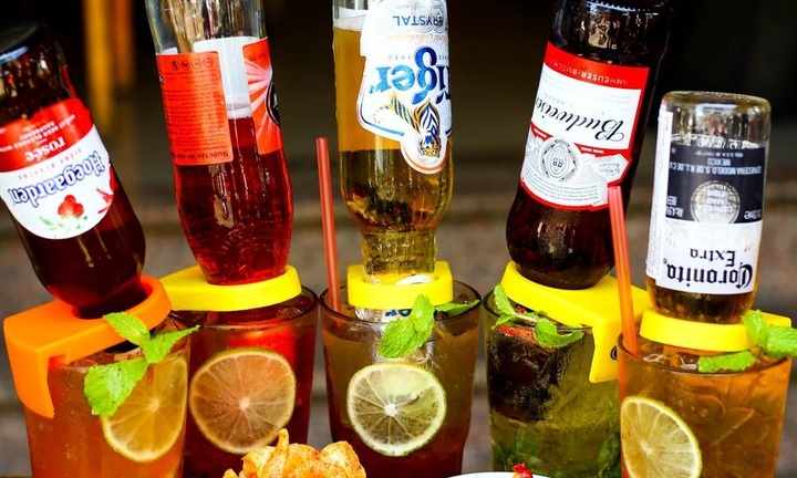 Cách làm bia úp ngược cực ngon tại nhà