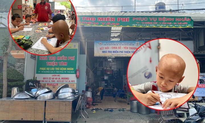 'Nhà trọ 0 đồng' của bệnh nhi ung thư giai đoạn cuối