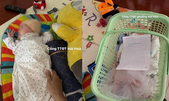 Tìm người thân cho bé gái sơ sinh bị bỏ rơi trong đêm mưa lớn