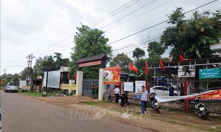 Đang truy bắt nhóm người tấn công trụ sở Công an xã ở Đắk Lắk