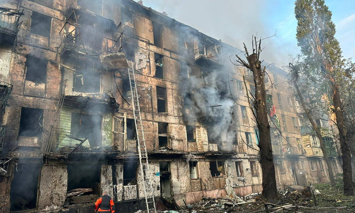 Ukraine tuyên bố đánh chặn toàn bộ tên lửa Nga không kích Kiev